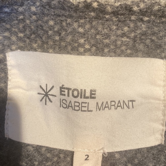 Isabel Marant gray virgin wool jacket size 2 - Picture 5 of 13